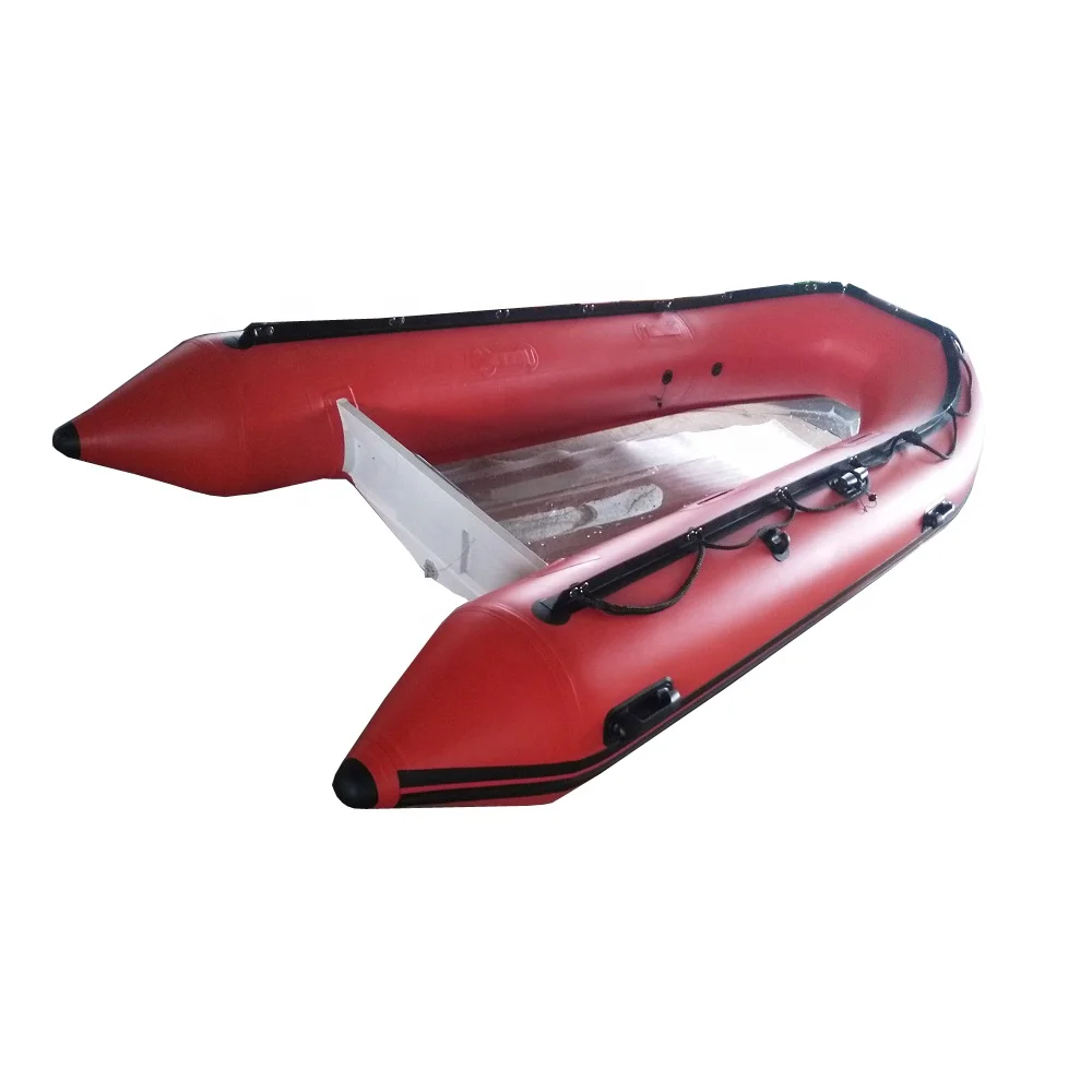 Made in China PVC/Hypalon Transparent V glass bottom hull racing boats