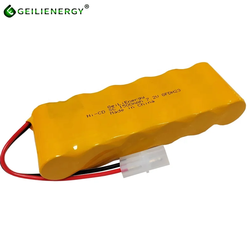 Geilienergy 1 2 В 3 6 7 sc 1300 мАч 1500 1800 ni cd аккумулятор nicd sub-c