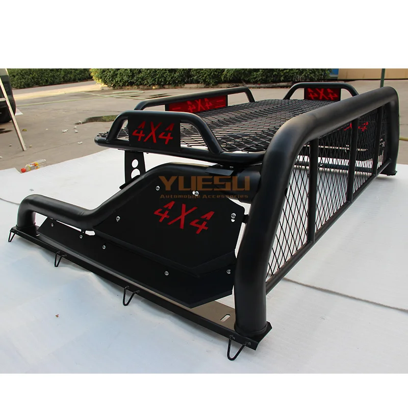 4x4 Sport Bar for Nissan Mitsubishi Pickup Trucks Rear Carbon Step Bar Accessory Offroad Hiluxs Toyotas Designed Ranger Model