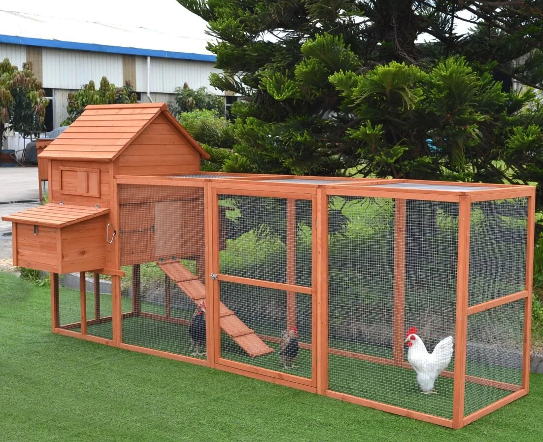 
wooden chicken coop 