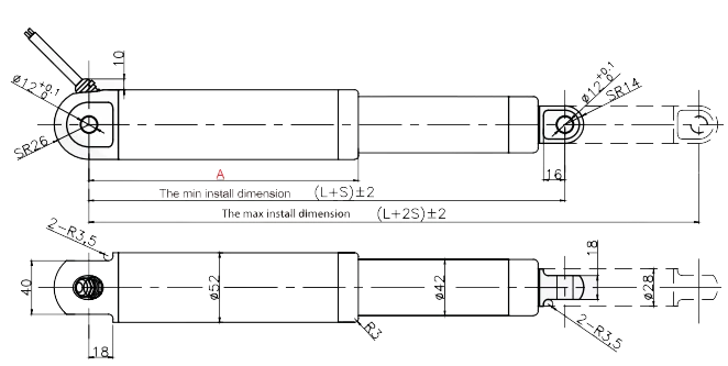 12V/24V DC задатчик линейного перемещения с концевой выключатель солнечной энергии двумя осями высокой точности приводом IP66 IP68 водонепроницаемый 120 Вт