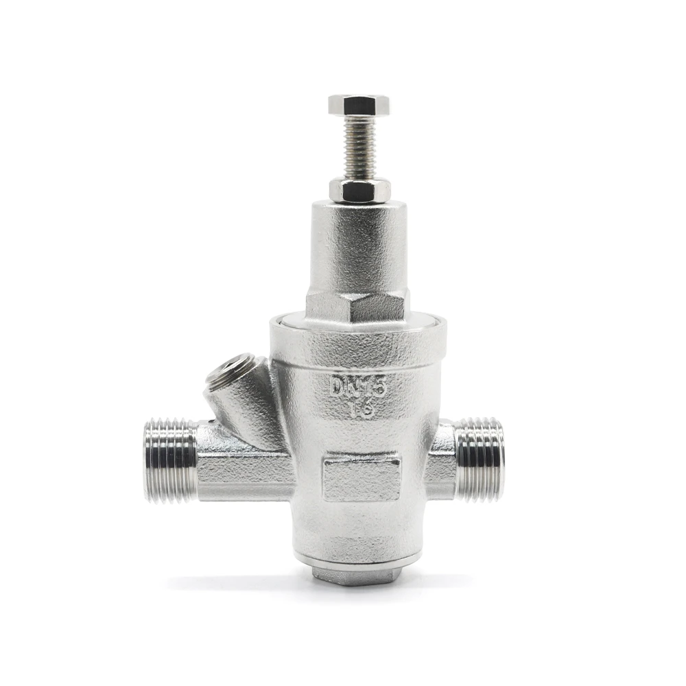 Made of brass and stainless steel material customizable Hydraulic Piston Valve with Ball Control Structure for Pressure Reducing