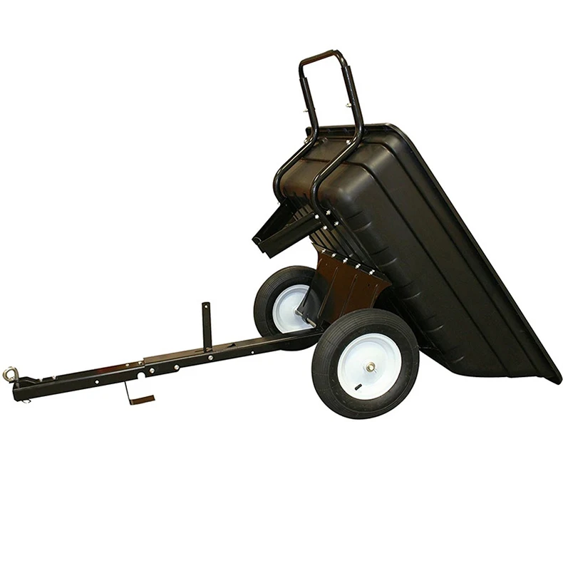 Utility Cart Wagon Heavy duty tractors tilting cart trolley dump wagon truck car tipper