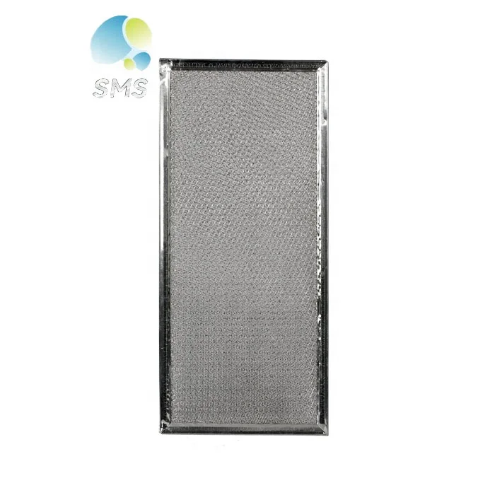 Low Price Kitchen Cooker Grease Mesh Aluminum Foil Mesh Grease Microwave Oven Filters