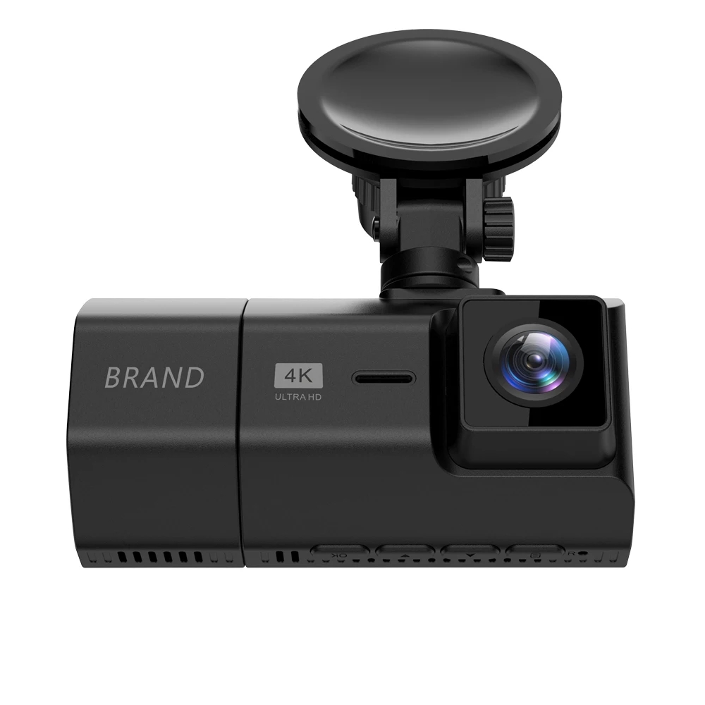 4K parking mode windshield front camera inside video recorder car and driver dash cam