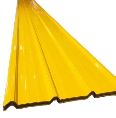 Galvalum Aluminium Corrugated Metal Sheet For Roof Color Coated Corrugated Iron Zinc Roof Sheet Price Per Sheet Ppgi Metal Iron