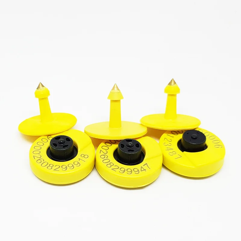 Идентификационная Ушная бирка LF EM4305 для управления животными в животном хозяйстве