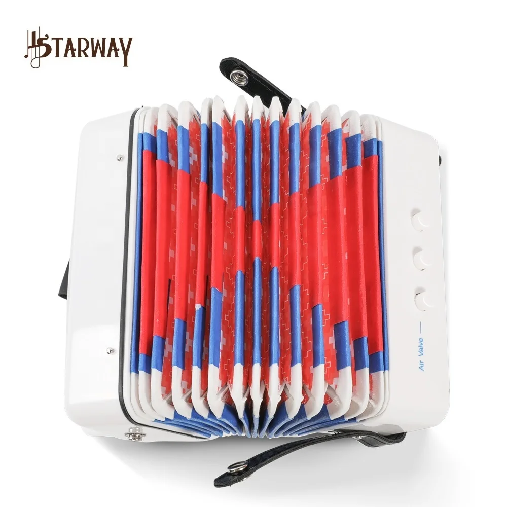 Wholesale High Quality Instrument 7 Keys 2 Bass Accordion For Music Learning