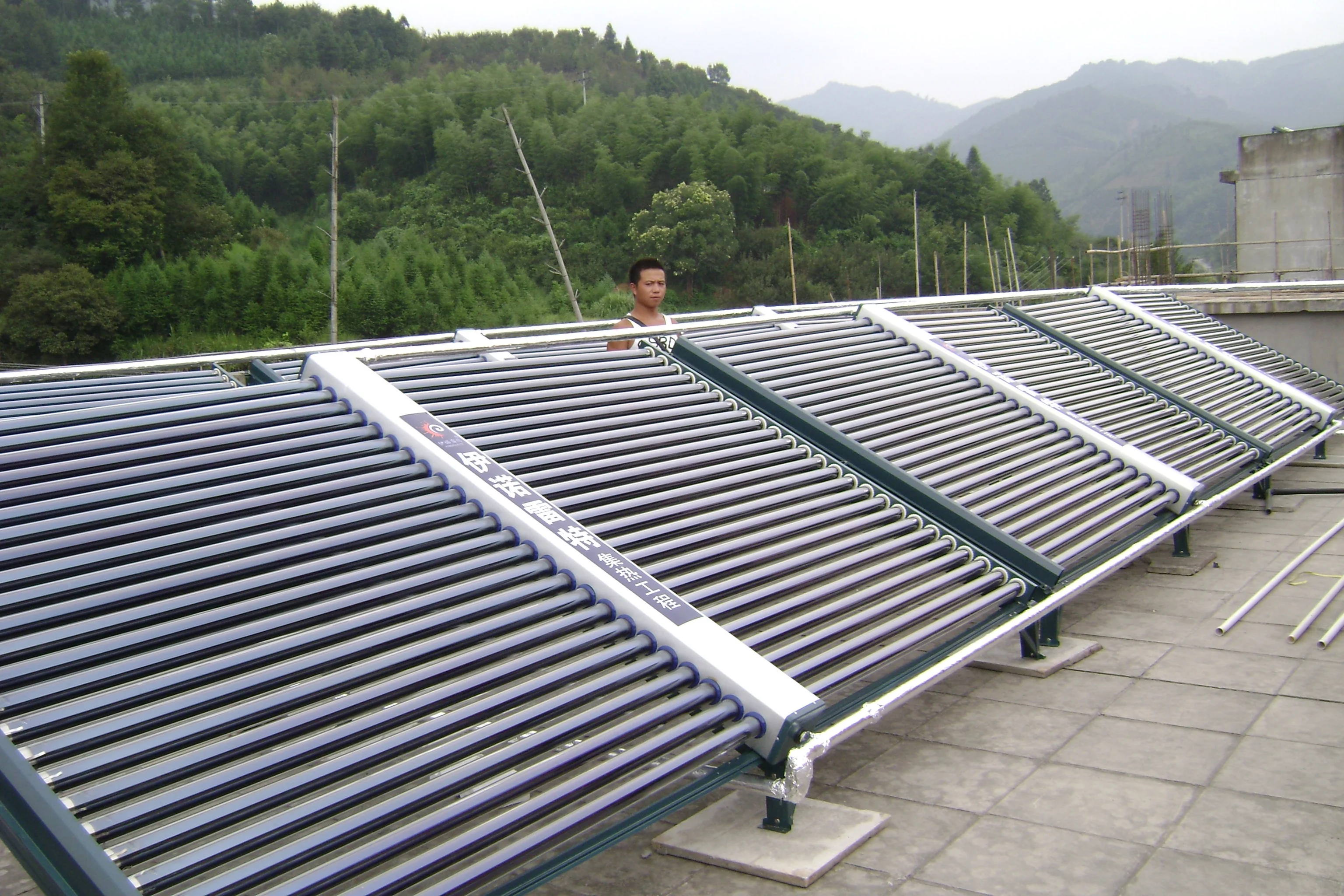 Non Pressure Solar Water Boiler Set For Industrial