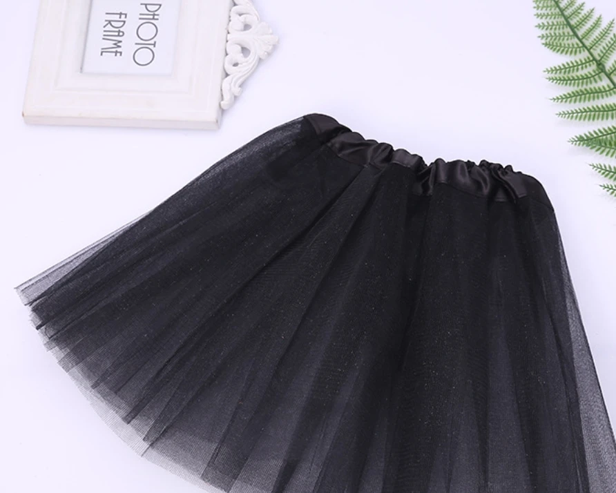 Wholesale Cheaper Tutu Skirt Kids Girls Tutu Dress Ballet Dance Tutu Half Skirt Mesh Princess Skirt  3 Layers