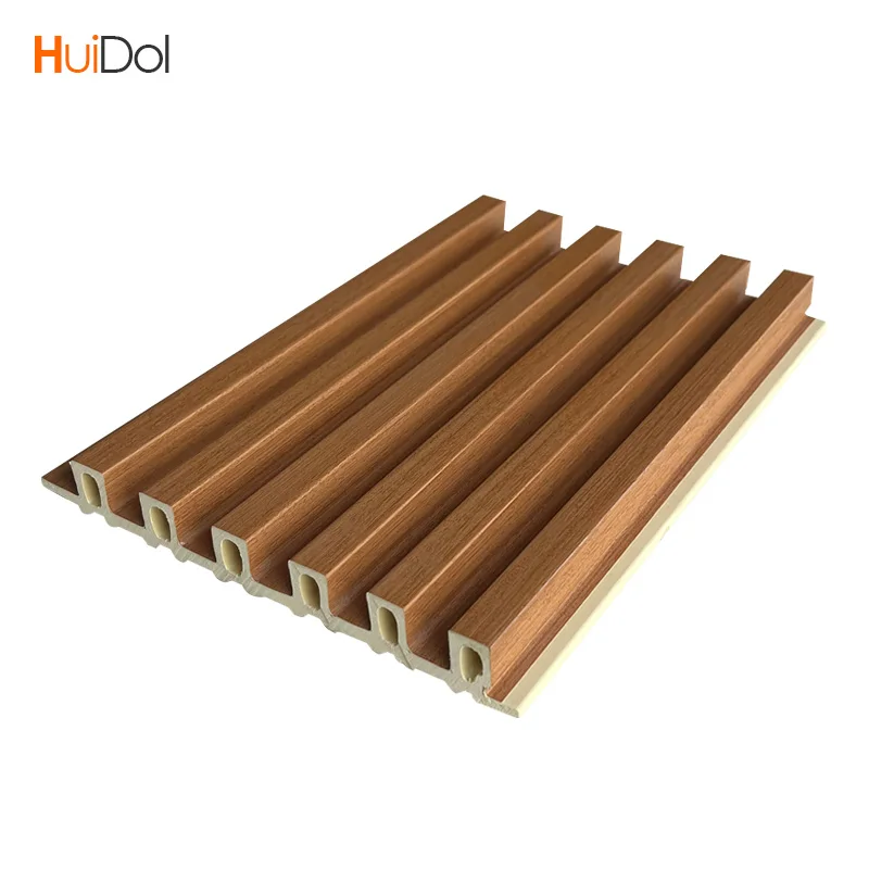 wooden grain easy install wood texture grill wpc interior wall panels manufacturer