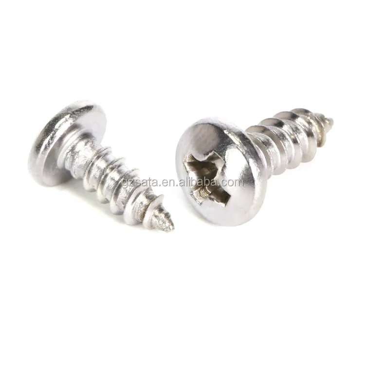 Customized Phillips Pan Head Self Tapping Screws for Sheet Metal