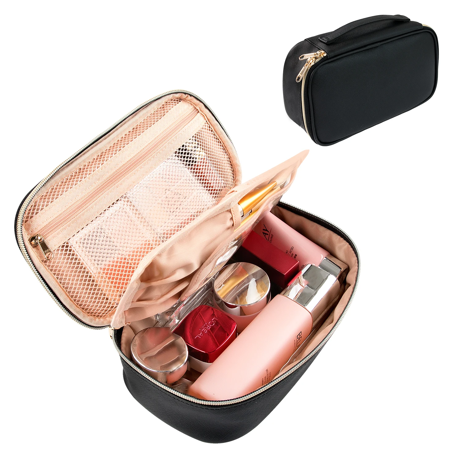Relavel Makeup Bags Wholesale Cosmetics Bag Women Makeup Brush Organizer cosmetics Pouch Makeup Storage Bag