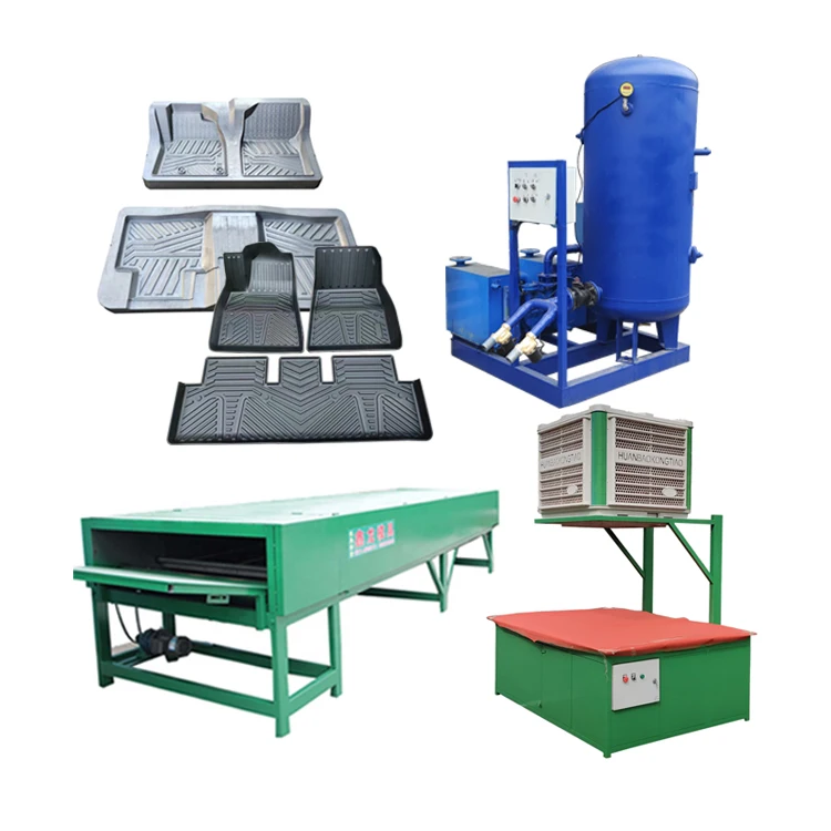 Tpe car mat making machines rubber TPE car mat making machines