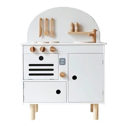 Simulation Cooking Set Kids Wooden Wholesale and Custom Playset Kitchen