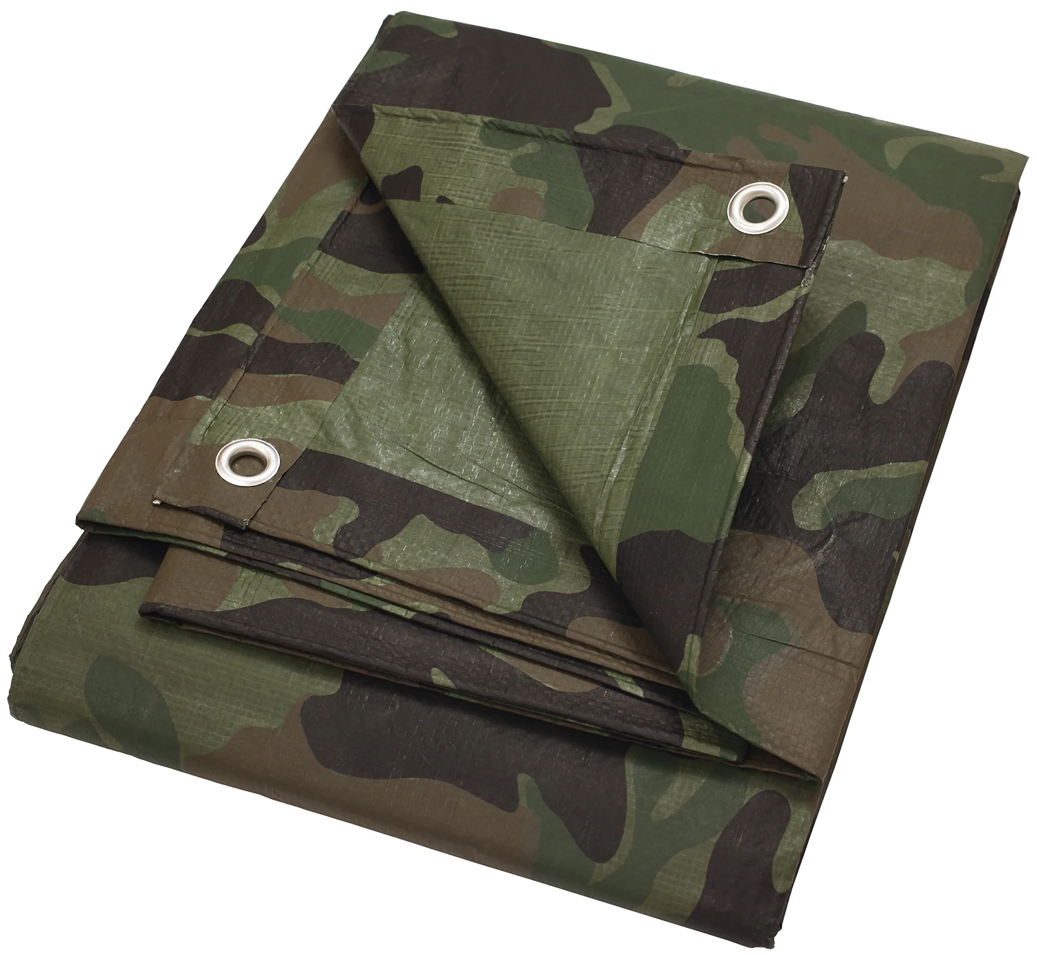 Military Green Waterproof Waxed Silicone Coated polyethylene Tarp