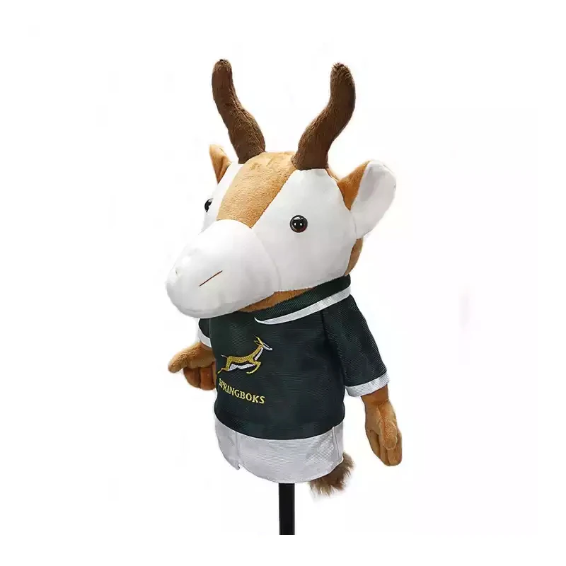 Custom Mascot Design Golf Driver Headcover Plush Golf Head Cover
