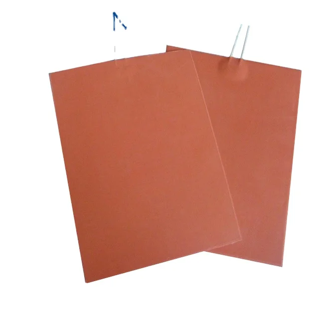 Автомобильный Электрический нагревательный коврик с силикагелем, регулируемая температура, гибкая нагревательная пластина