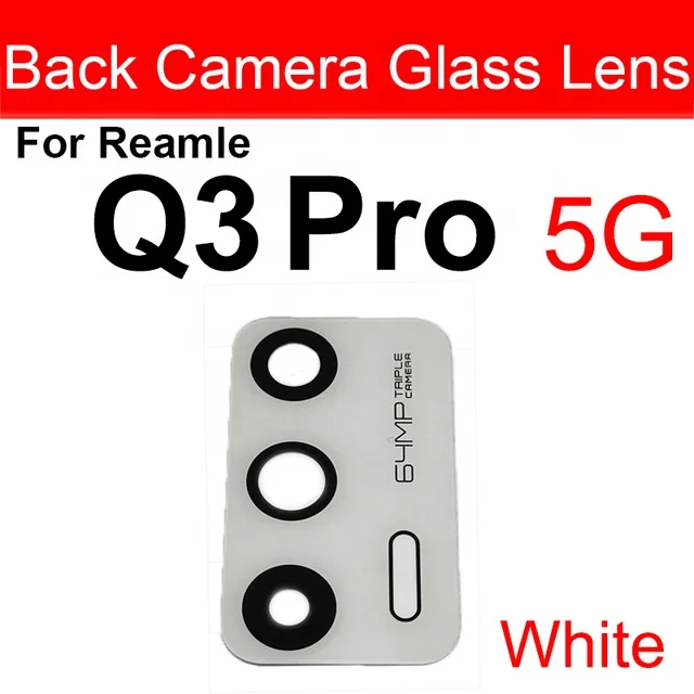 Задняя камера стеклянная крышка объектива для Realme 3 5 6 7 Pro Global 5i 5S 6i 7i 8 5G основная с