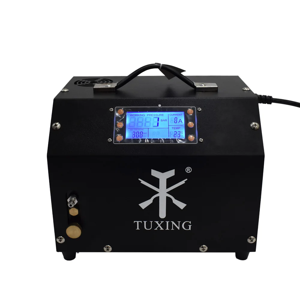 TUXING 12v dc 4500 psi Электрический воздушный компрессор высокого давления для пейнтбола