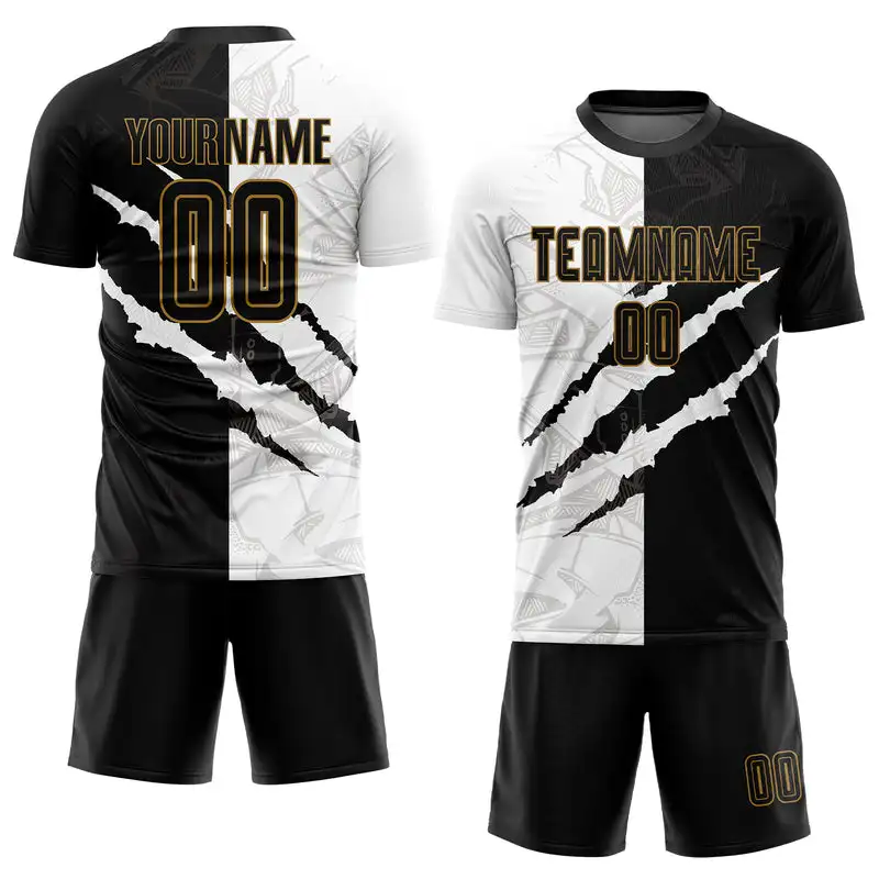 Adult Kids Football Jersey Tracksuit Child Soccer Sports Uniforms Girls Sportswear Kits Sublimation Football Suit