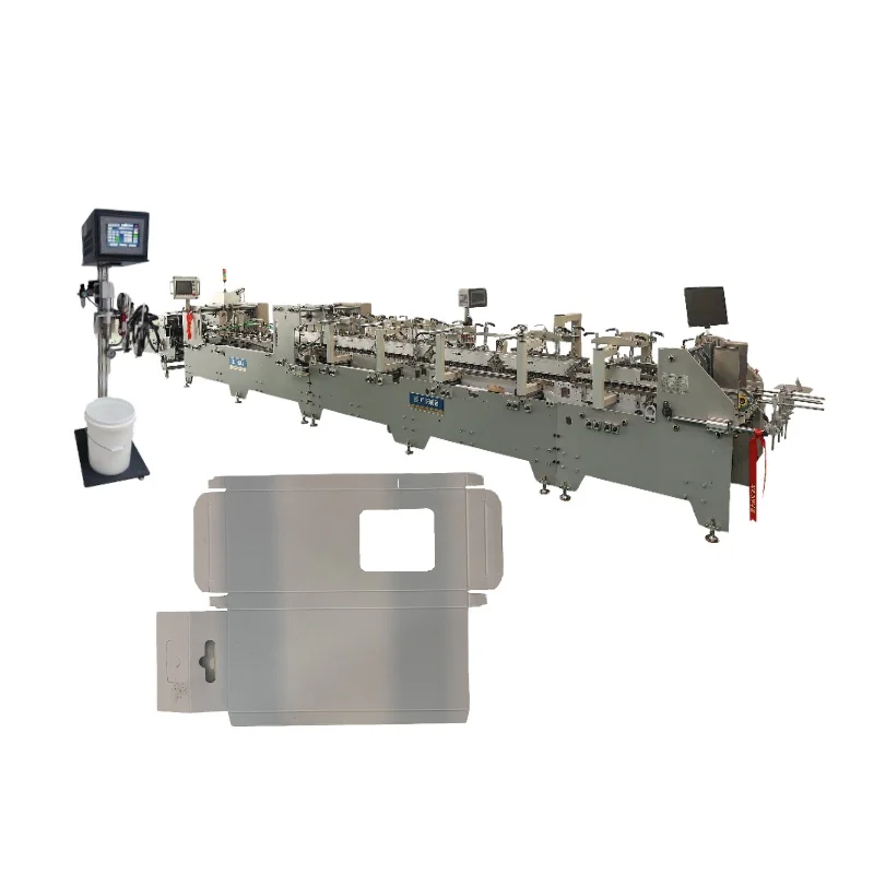 3a 850/1100 box folding machine carton glue machine  folder gluer machine