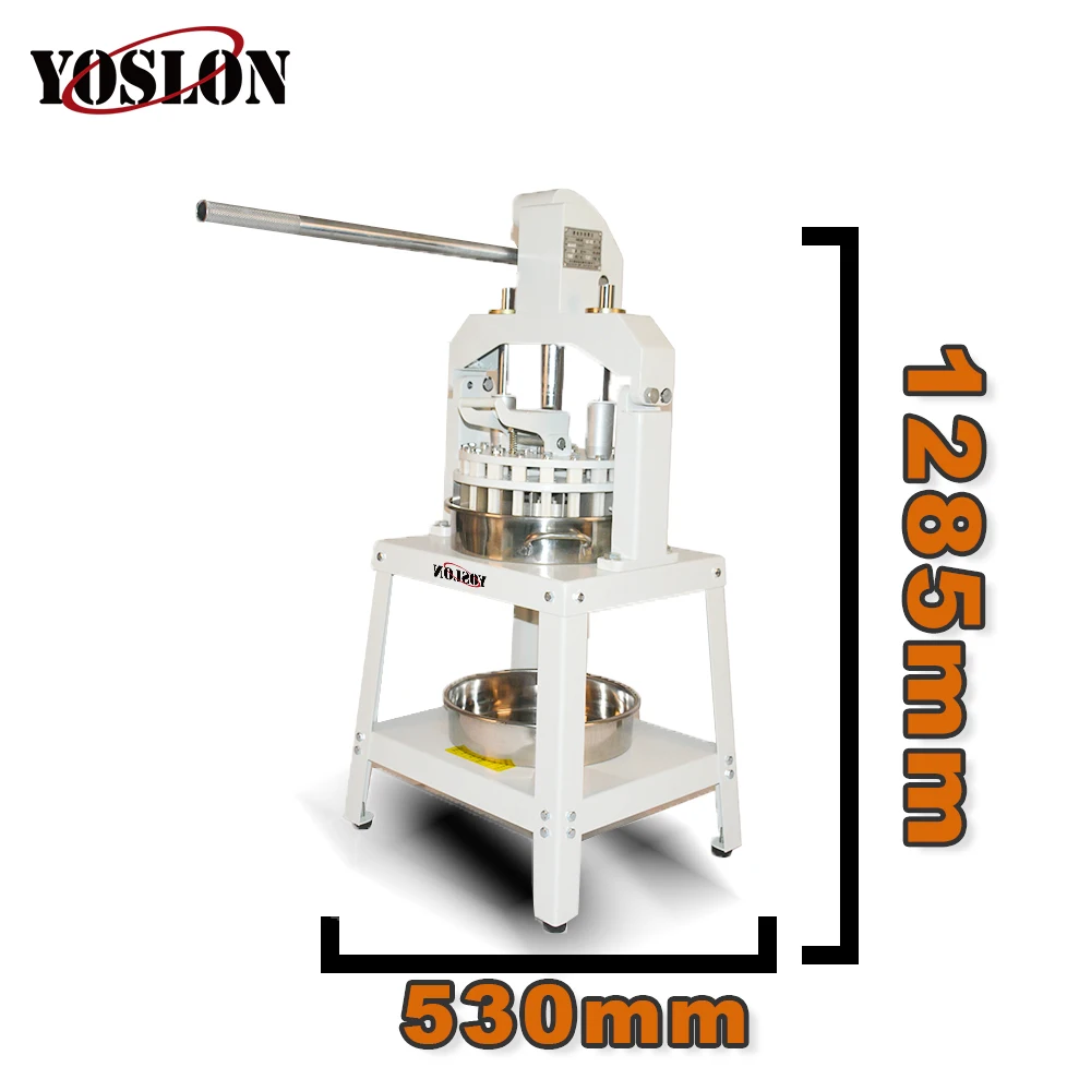 YOSLON Commercial Bakery Pita Bread Dough Dividing 36 Pieces Manual  Dough Divider/Grace