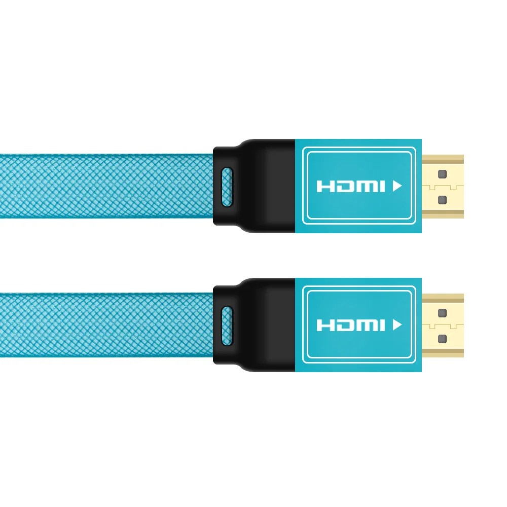 Ultra thin HDMI Cable flat slim ribbon HDMI Cable 1M 2M 3M 5M 10M 40M 50M 60M 80M 90M