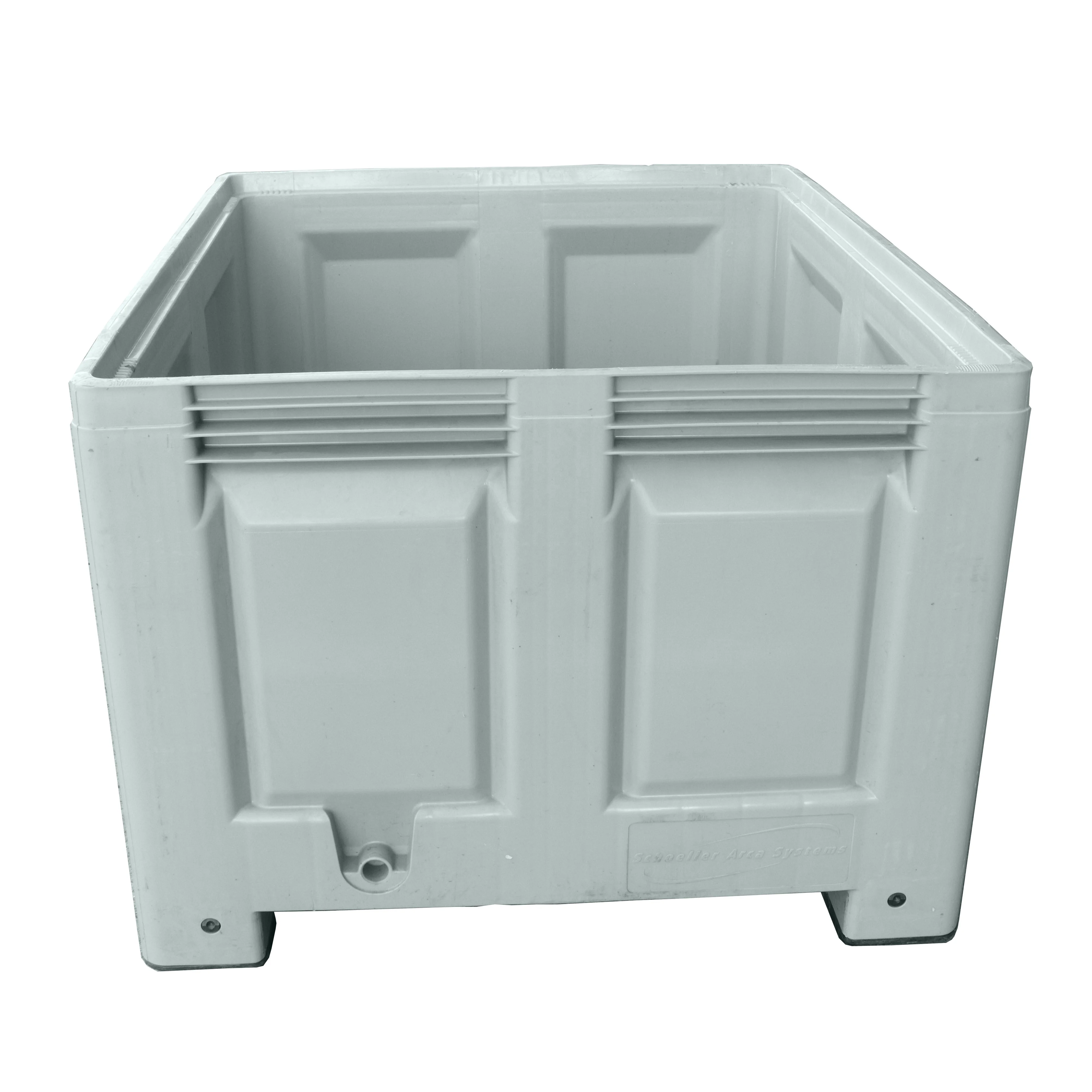 1200x800mm Customized Lid Available Pallet Boxes Container For Water Tank And Seafood