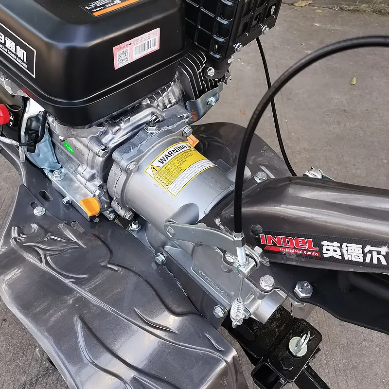 China Farming Trailer Micro Tillage Machine Motor Hoe Tiller Motorized Engine Cultivator Agricultural