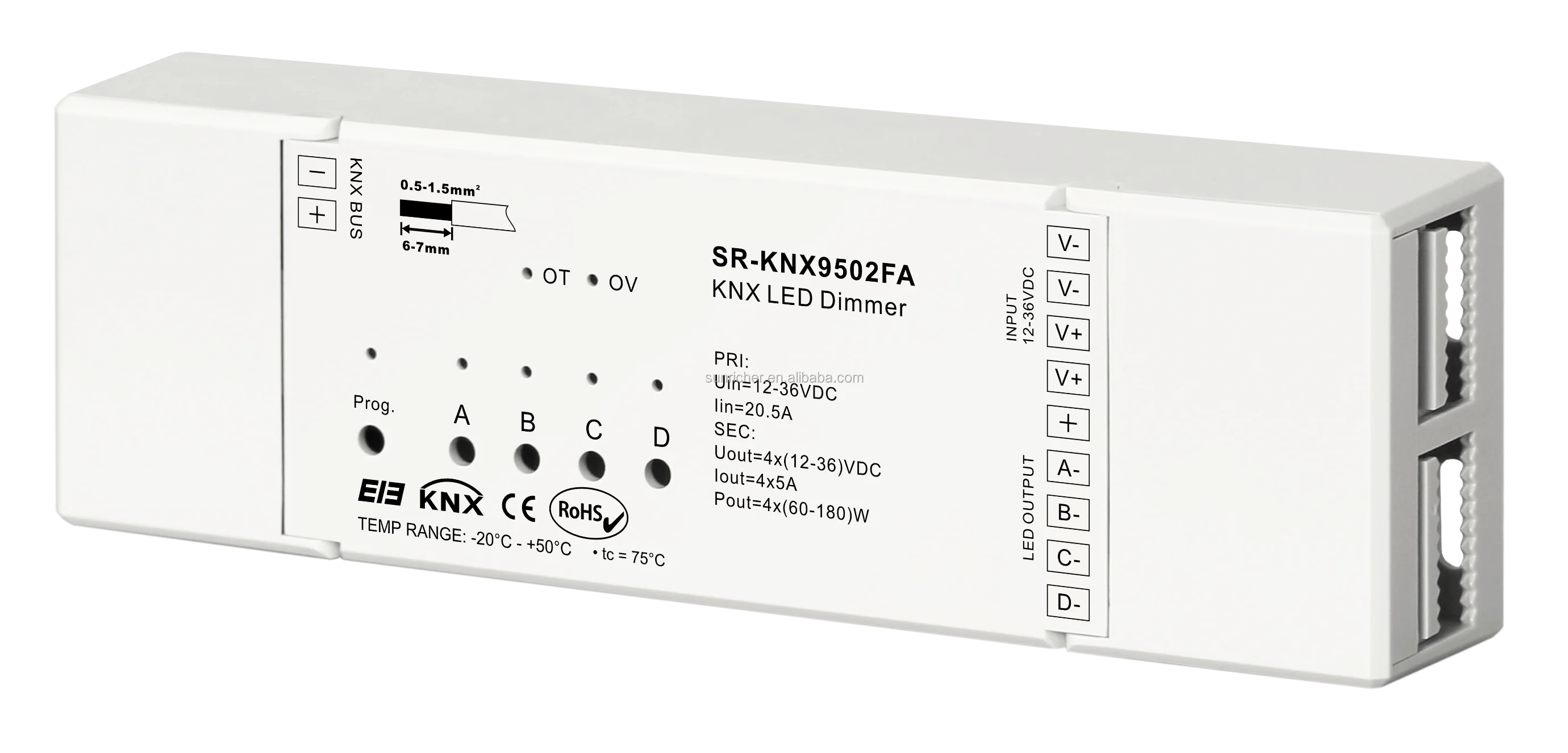 TUV listed KNX SR-KNX9502FA
