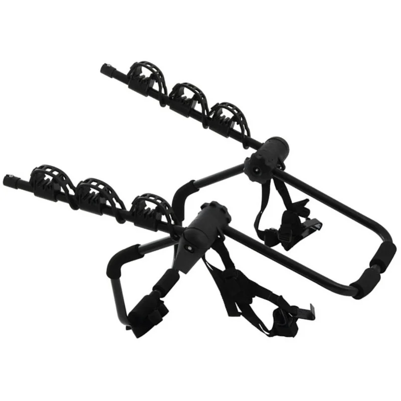 Durable 3-Bike Car Carrier Rack Trunk Mount Bicycle Rack Fits Most Cars, Sedans, Hatchbacks, Minivans and SUVs