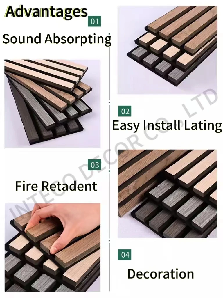 Modern Luxury Interior Item Decorative Real Wood Panel Facade Panels Cladding
