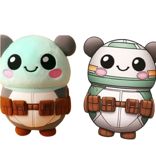 Cartoon Character Plush Toys from Story Book Low MOQ Custom Made Doll Plush Toy
