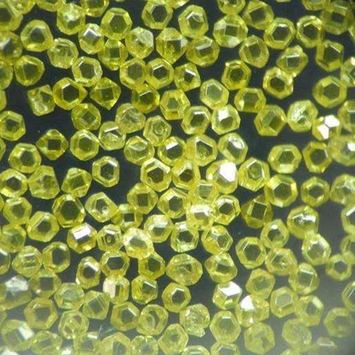 
Good Price Of Light Yellow Synthetic Rough Diamond 