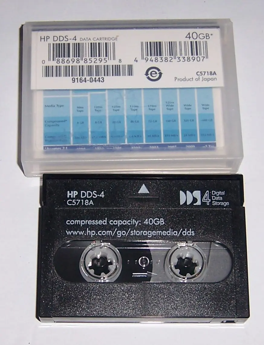 Лента для передачи данных LTO2 LTO3 LTO4 LTO5 LTO6 LTO7 C7972/3/4/5/6/7A DDS1/2/3/4/5/6 C5706/07/08 C5718A C8010A C8011A 400 ГБ-800 ГБ