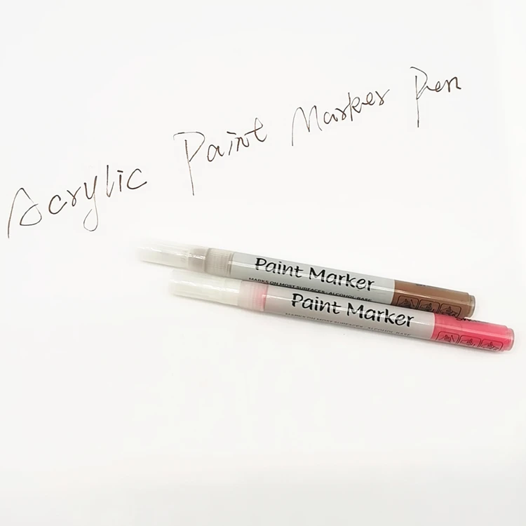 12 видов цветов акриловые краски Маркеры Ручка Комплект