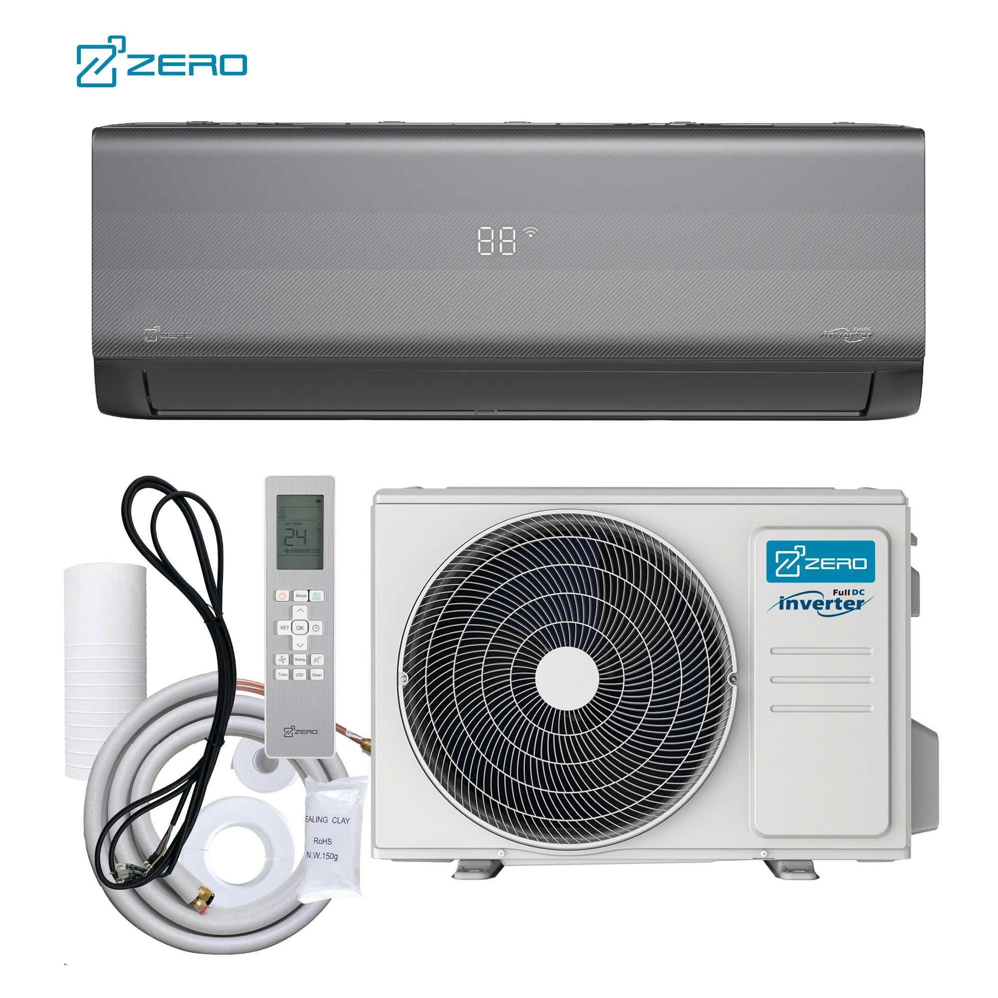 ZERO Z-pro 24k 36k Btu Высокоэффективные мини-кондиционеры и экологически чистые кондиционеры для дома