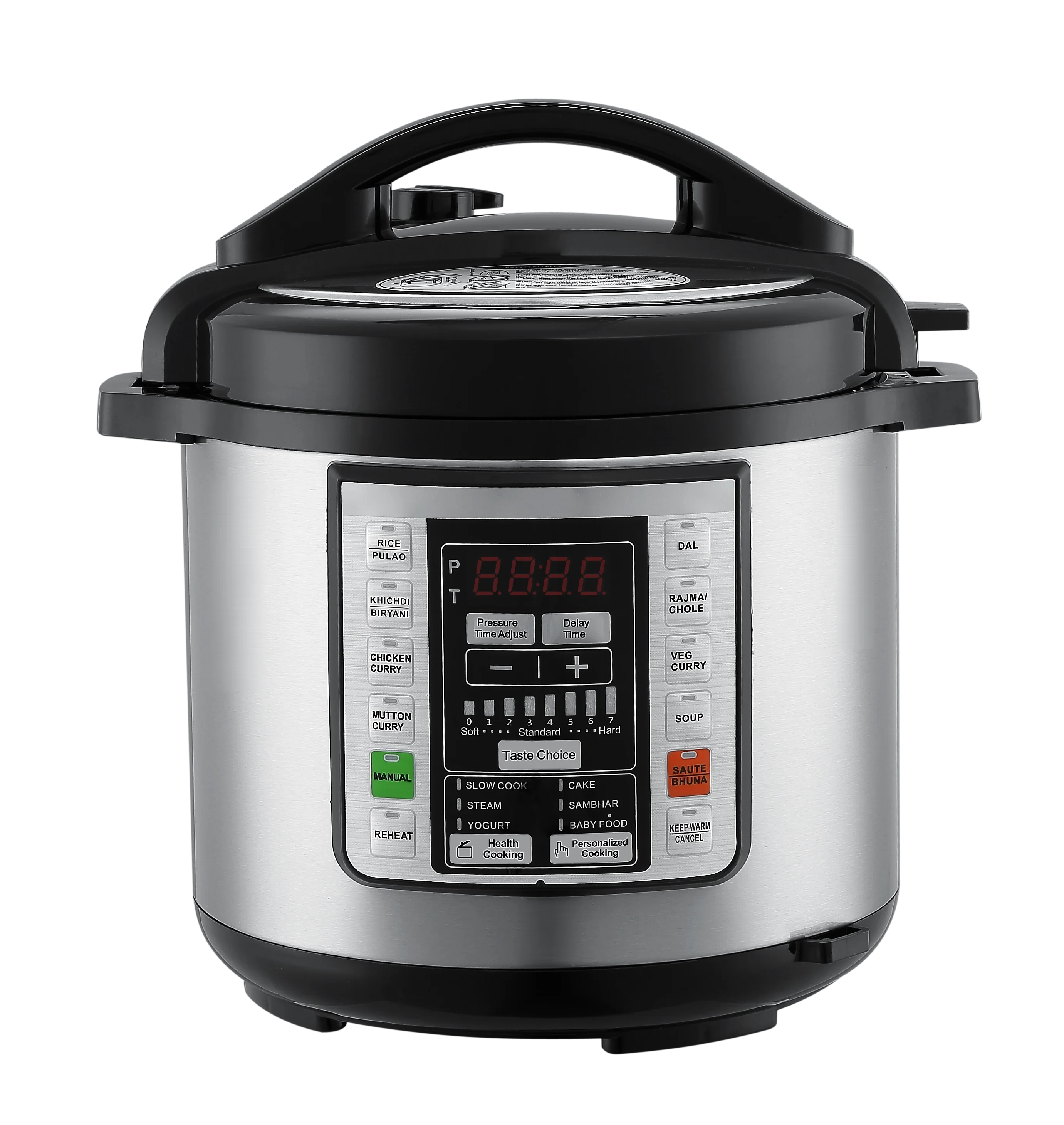 Ceramic stew pot slow cooker Pressure cooker with ceramic pot 2 in 1