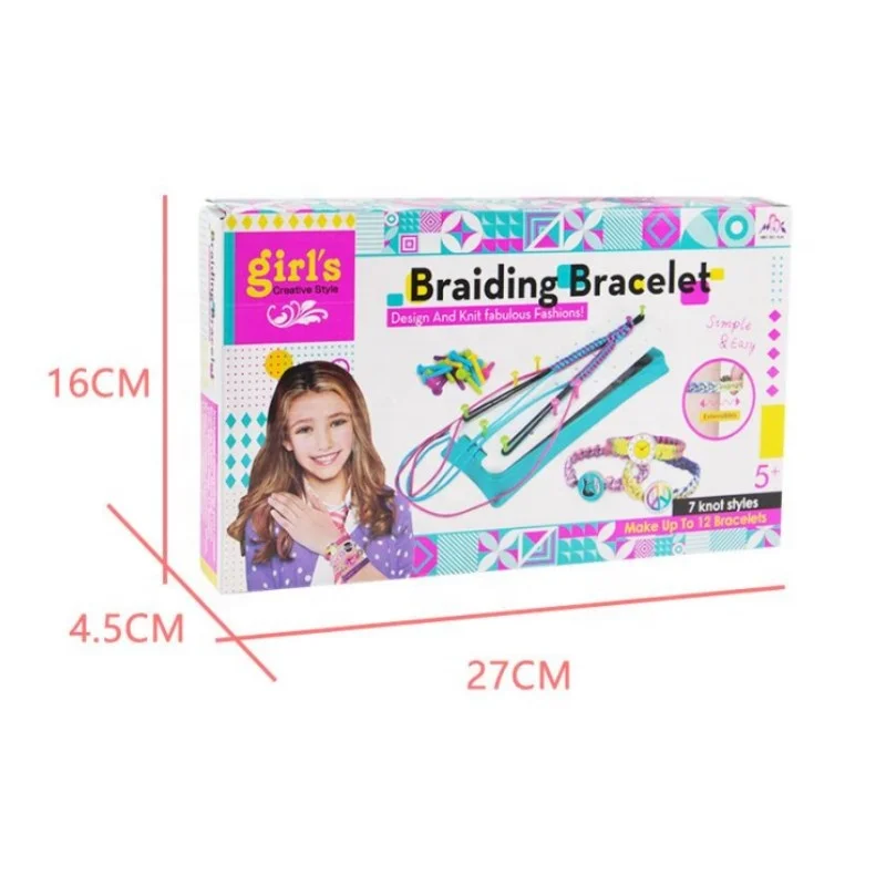 Christmas Birthday Gifts for 6 7 8 9 10 Years Old Girls  Kids Jewelry Bracelet String Kit