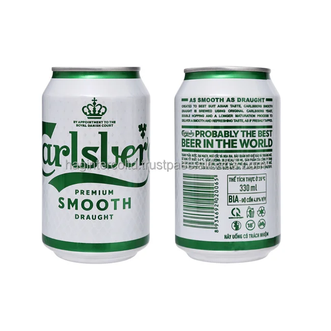  Баночка для пива Carlsberg premium 330
