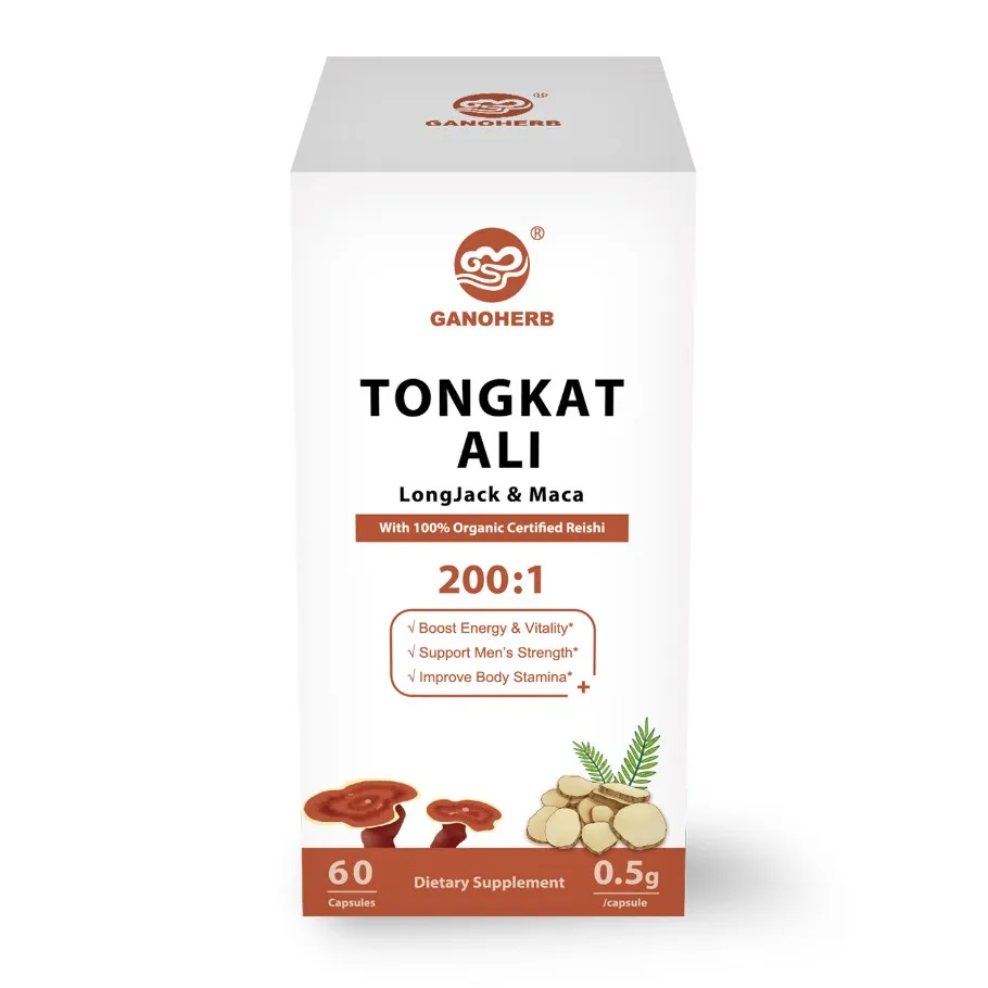 China Herbal Tongkat Ali Maca Power Capsule for Men Long Time Capsules Supports Energy Stamina and Immune System