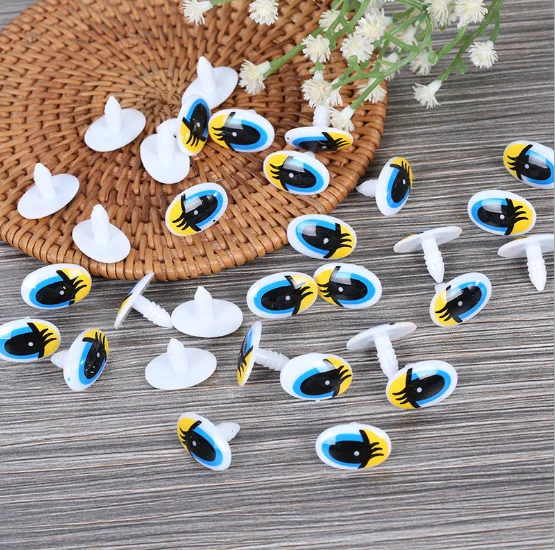 Craft DIY toys Plastic wiggly eye for Doll Eyes
