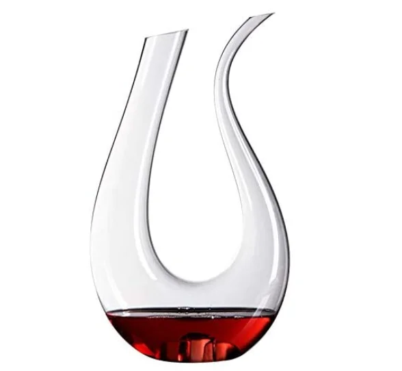 High quality Wine Decanter 1.5 L 100% Lead-Free Crystal Glass, Hand-Blown Red Wine Decanter Gifts for Red Wine Lover,Wine Carafe