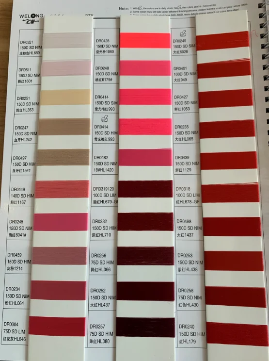 Конкурентоспособная цена хорошее качество 100 Pct пряжа из полиэфирного волокна 150D 100% полиэстер Dty 150/48 цветной пряжи 15048