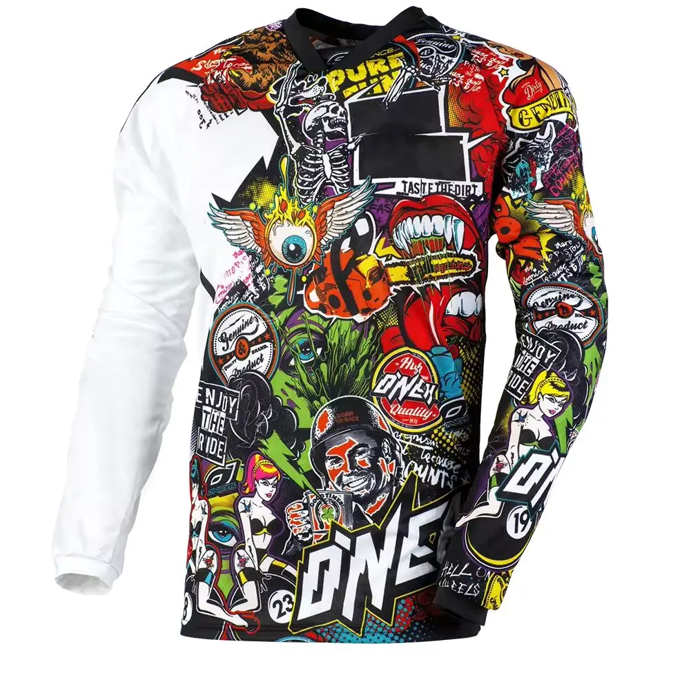 2022 Custom Men Team Motorsport GP Summer Quick Dry Shirt Racing Jersey Long Sleeve Shirt Clothing Motorcycle Jersey T-Shirt