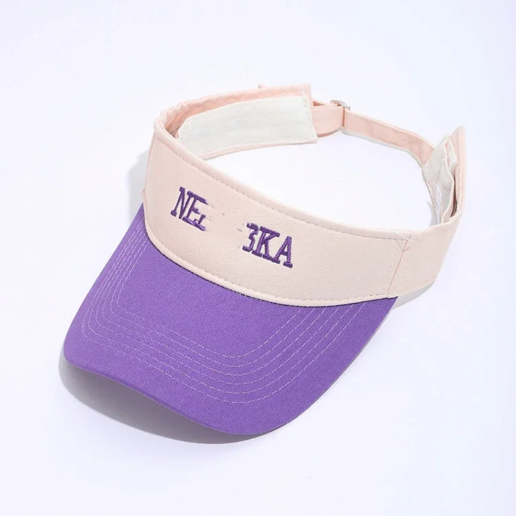 China Factory Custom Sun visor cap/Sports visor hat for men/Cap visor