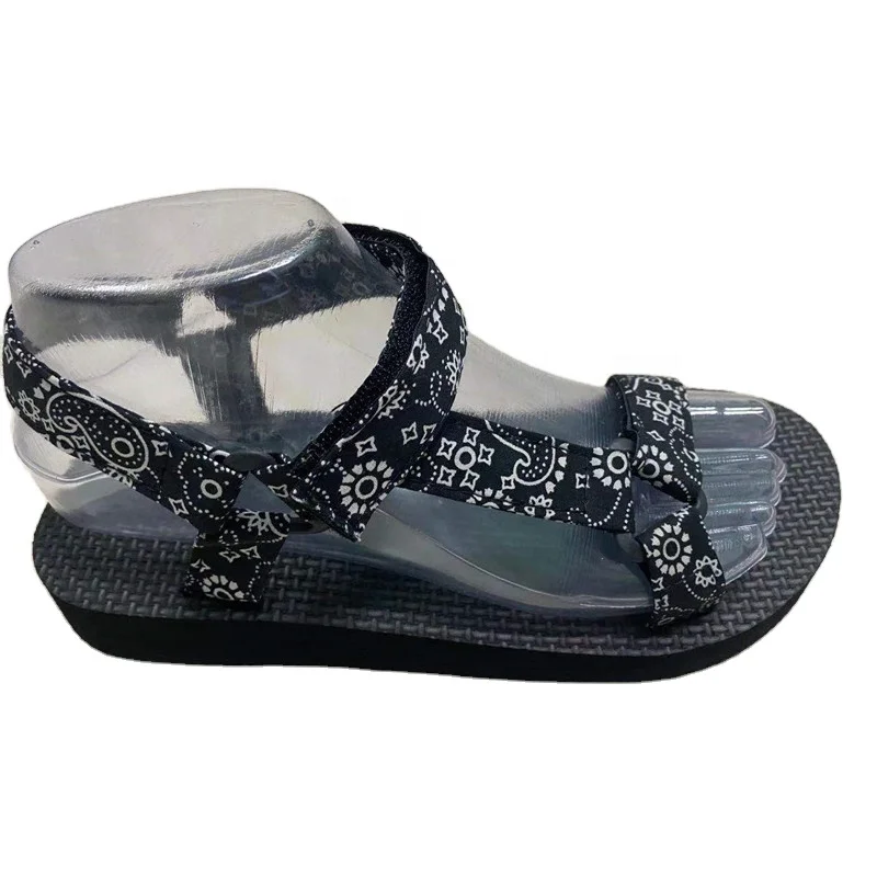 women buckle strap shoes new style party sandalia ladies 8cm wedge shoes high heels simple cork black wedge sandal