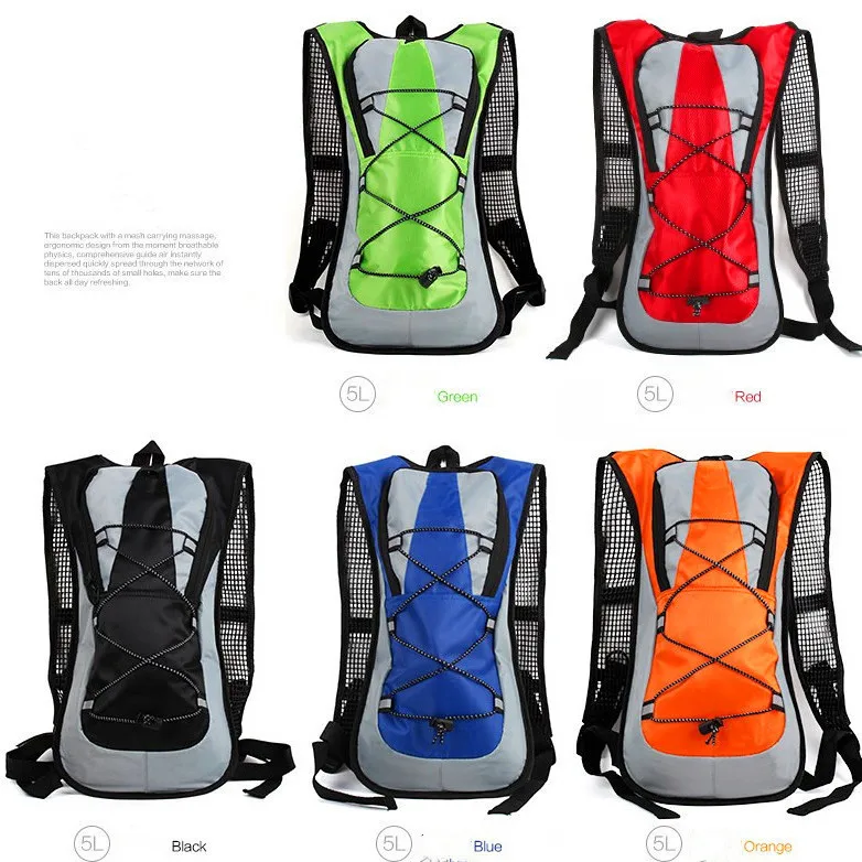 Outdoor Sports Backpack Bike Cycling Pack Hiking Knapsack Camping Rucksack Waterproof Commuting Travel Mountaineering Climb Bag