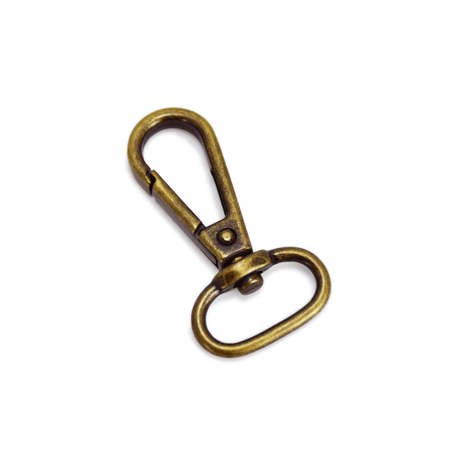 Wholesale Customized Alloy Bags Snap DIY shoulder strap buckle Metal Dog Hook Buckle Bronze Swivel Spring Snap Hook Buckle